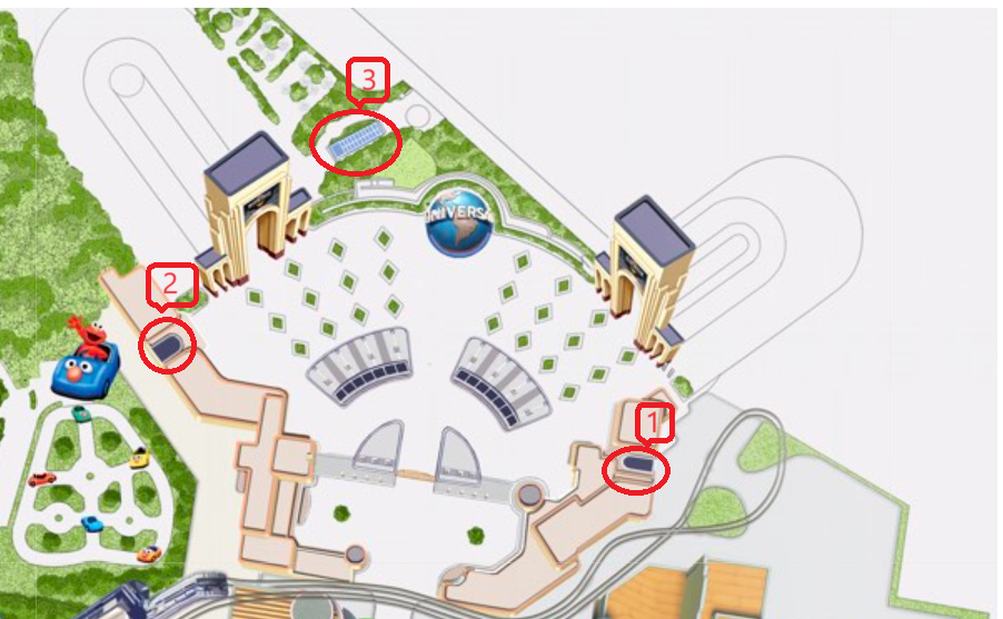 Coin Lockers/Luggage Storage Guide for Universal Studios Japan /×